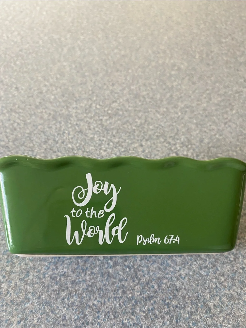 Joy To The World mini ceramic